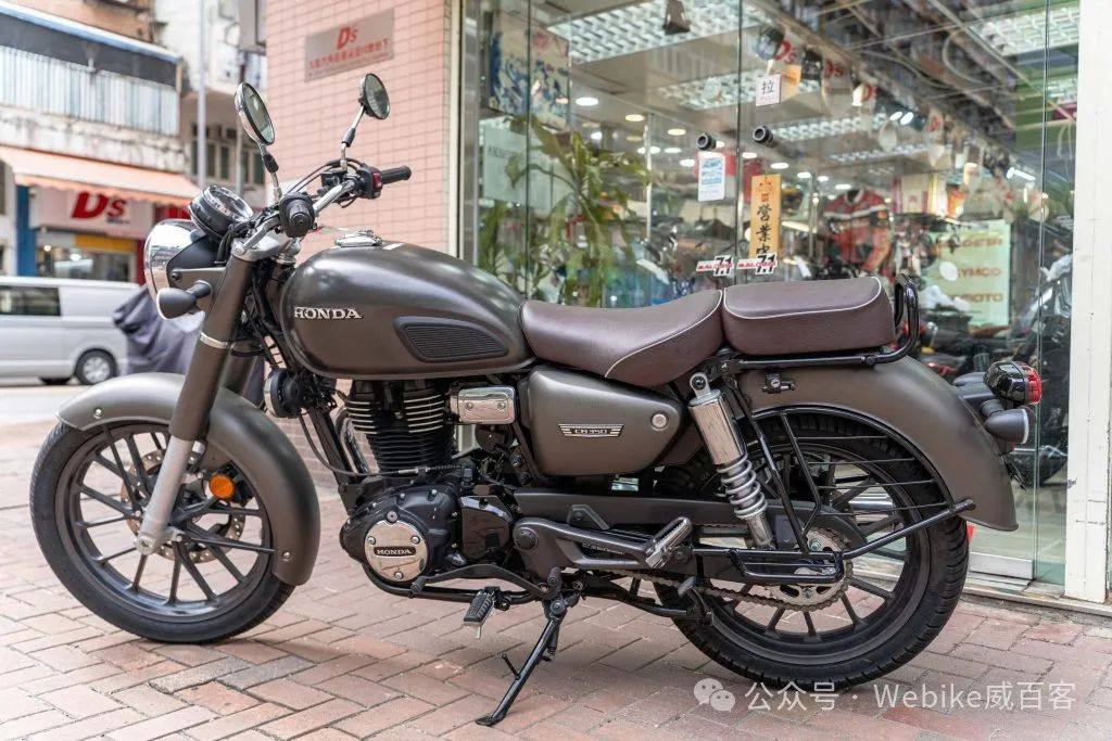 本田CB350C实车展示，不只经典，更是实用！