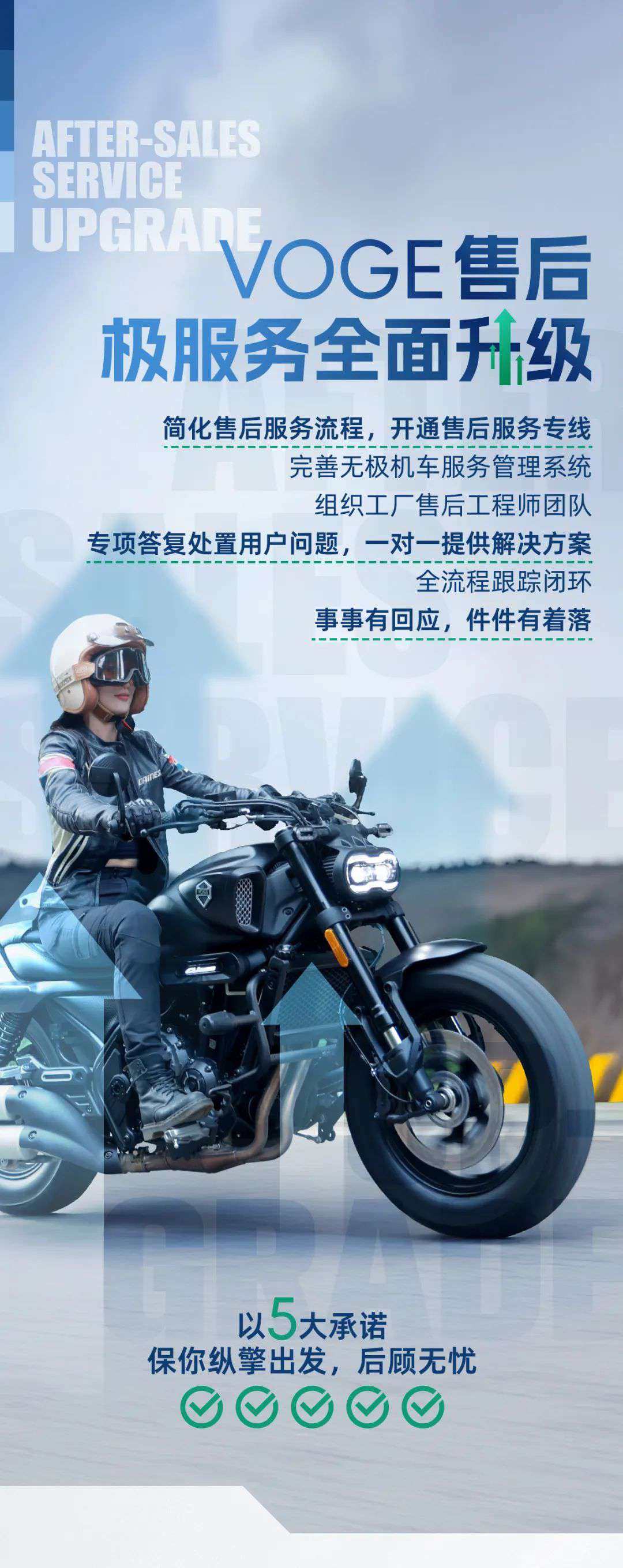 极服务全面提升，5项升级走心承诺