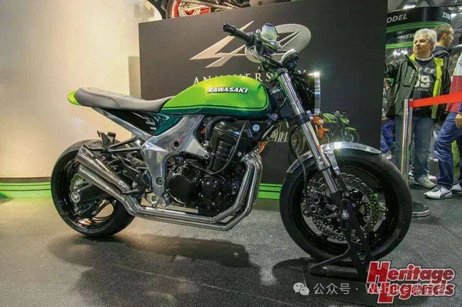 川崎Z900RS SE首披黑焰涂装,2025年款Z系列欧洲市场新色抢先看