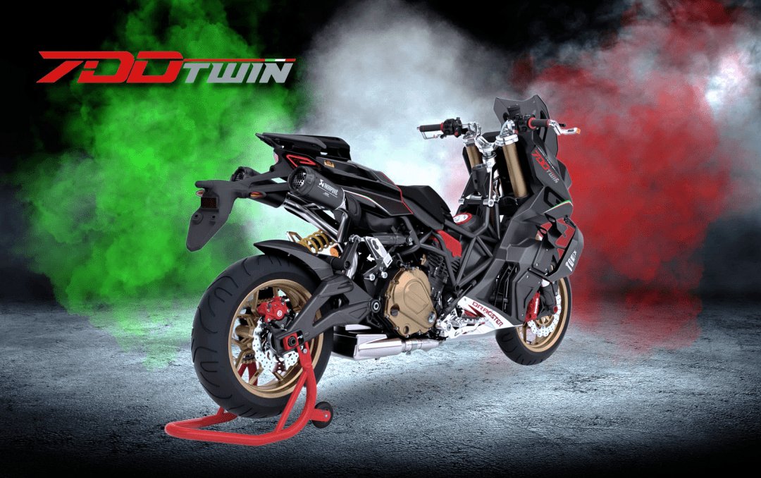 Italjet 发布跑车踏板概念 Dragster 700