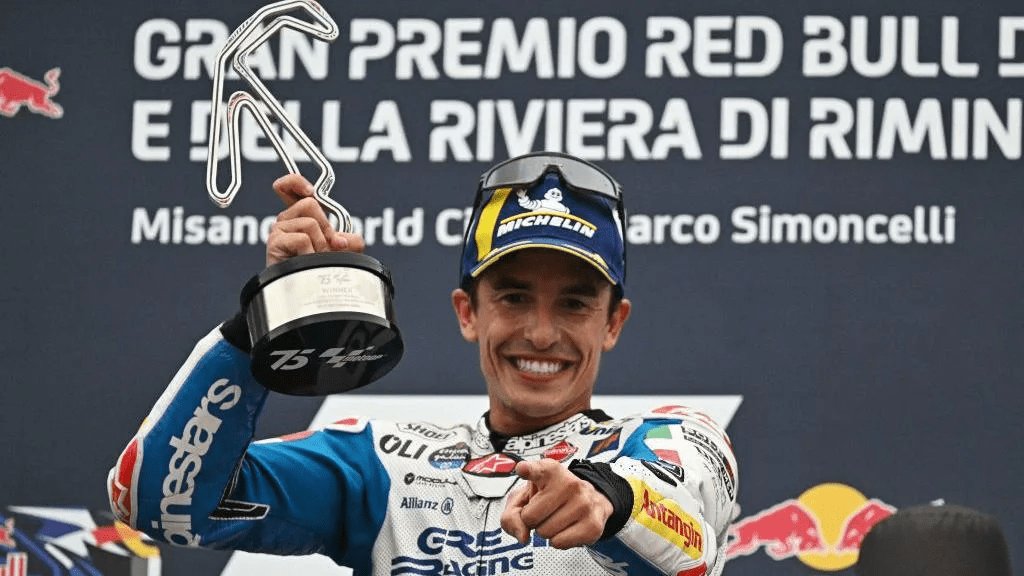 梅开二度,马奎兹赢得MotoGP圣马力诺大奖赛冠军!