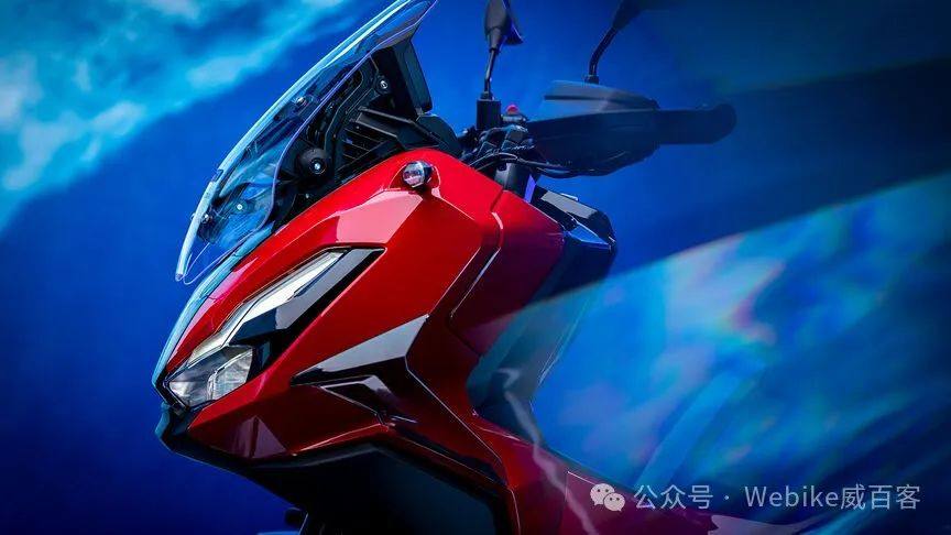 2025 本田ADV350 亮相米兰车展!电控改款升级,还有5寸TFT仪表和全新车色!