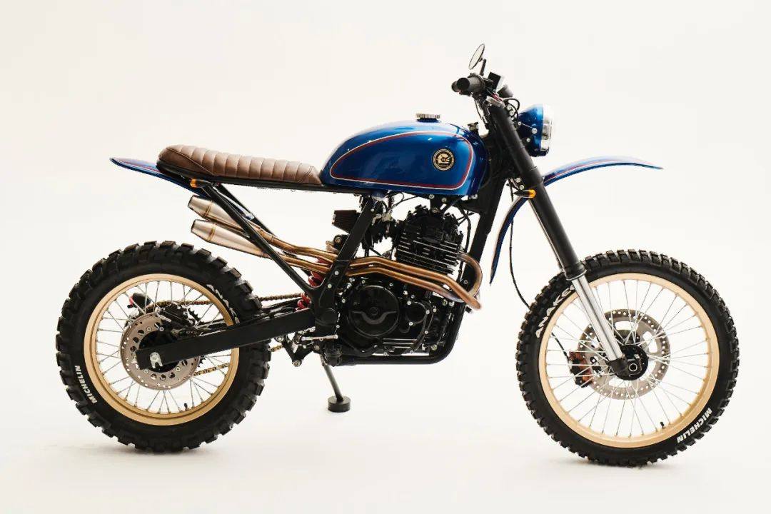 帅到犯规:Honda NX650 Scrambler