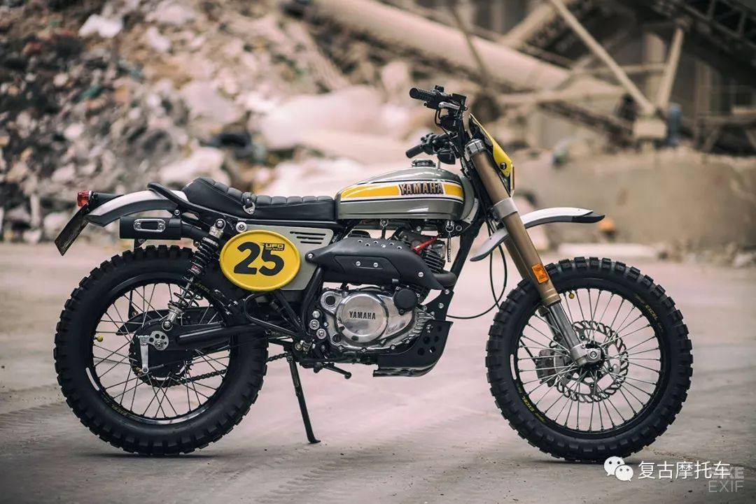 直接量产吧！雅马哈SR250攀爬者风格改装 | 每日一车