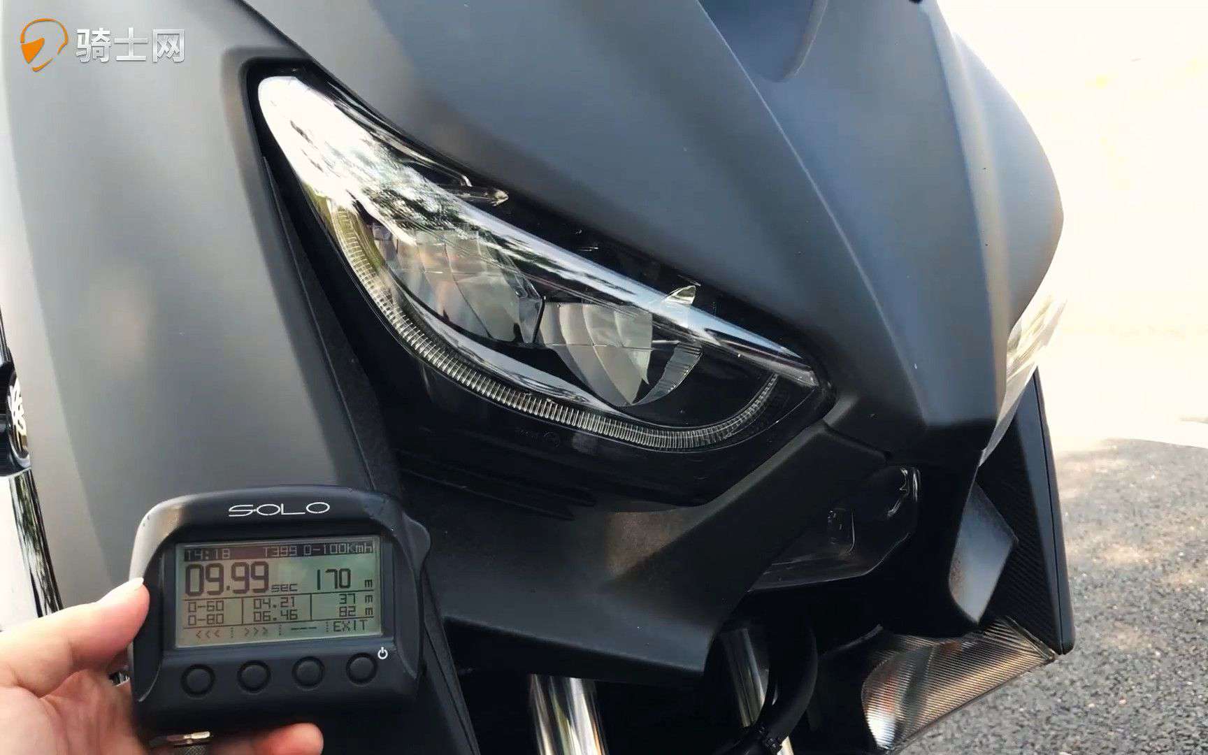 加速实测 | 雅马哈XMAX 300百公里加速，骑士网呆子实测 | 骑士网