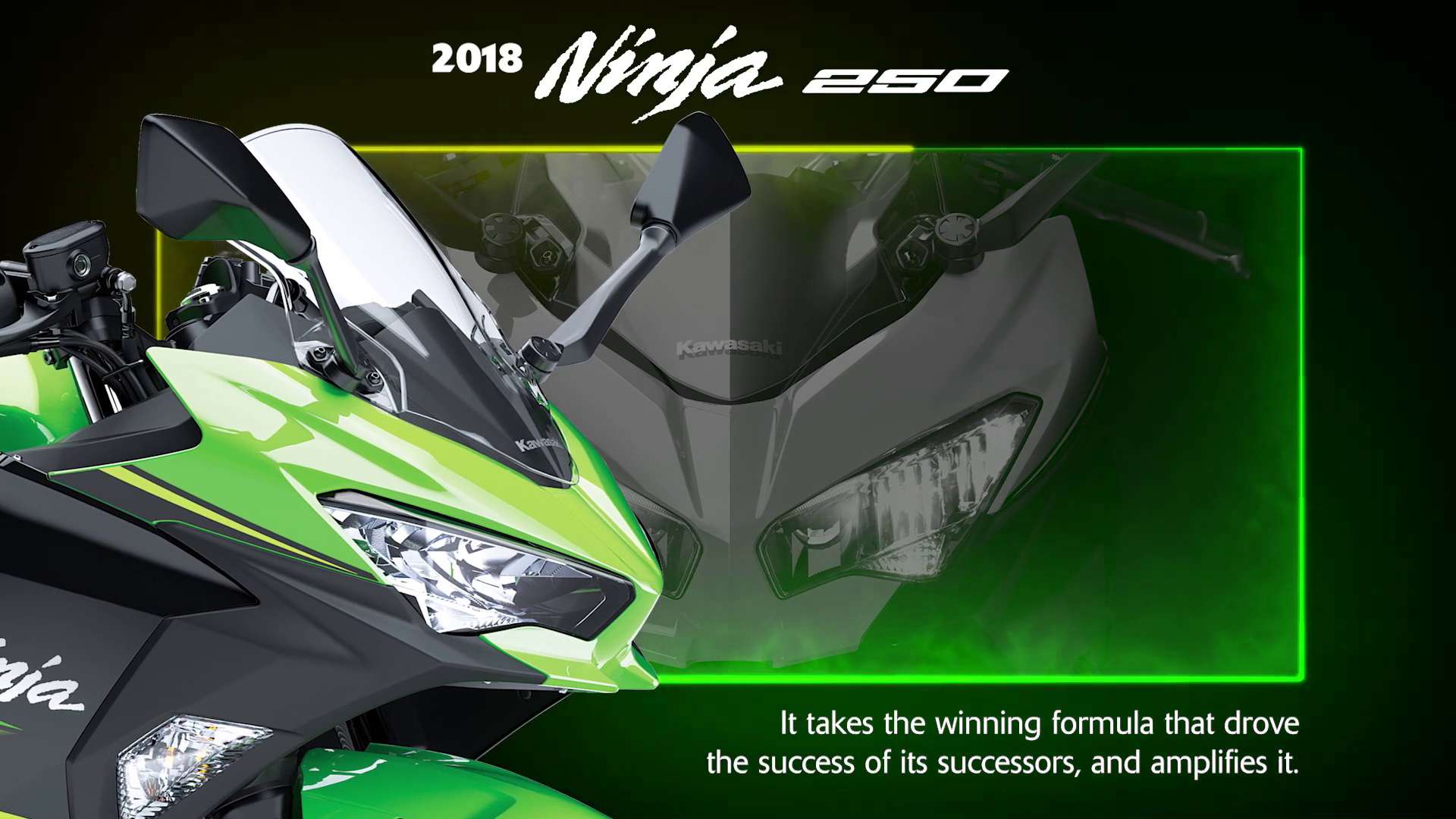 川崎Ninja250系列历代前脸演变，你最喜欢哪一代？