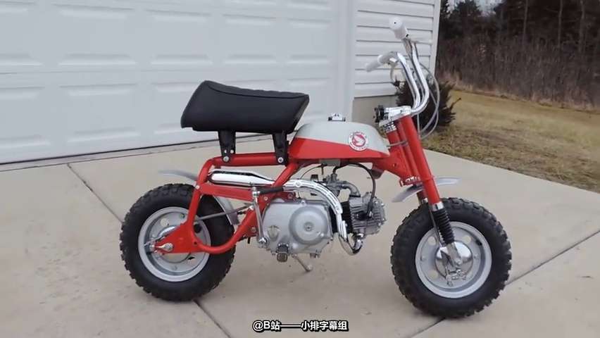 传宗接代系列！1968年的本田Z50一脚启~