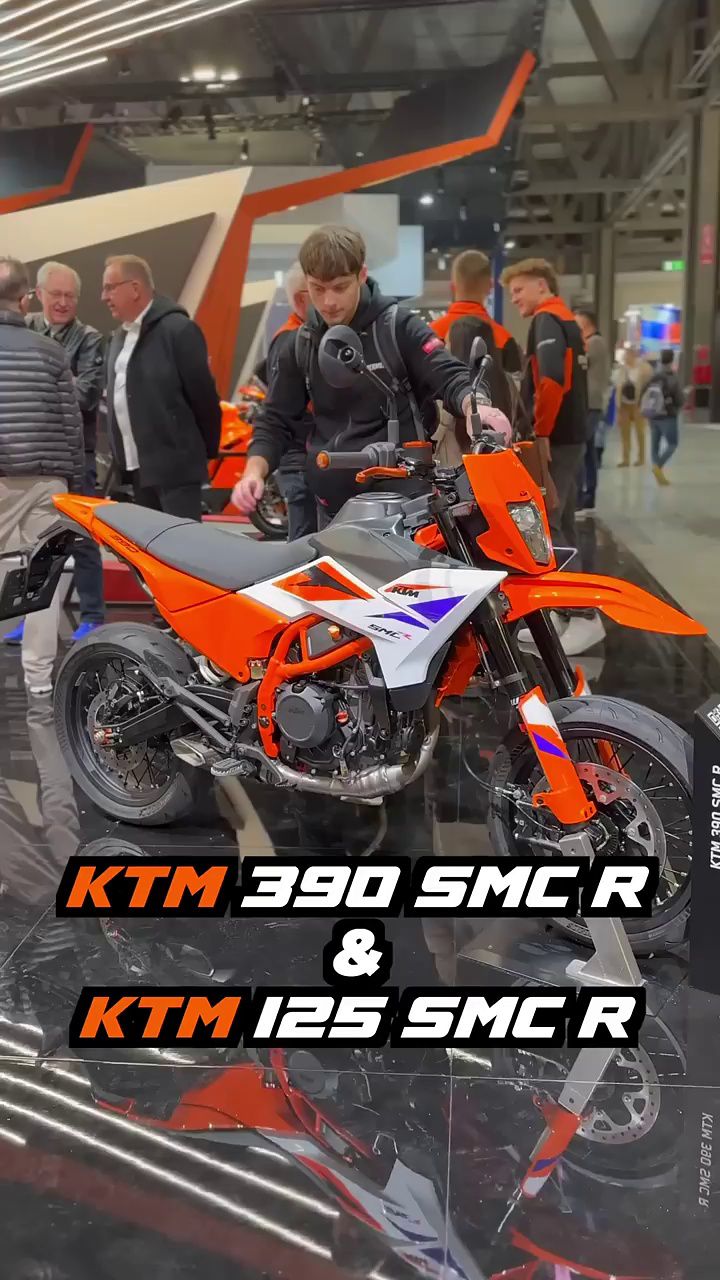 KTM 390 SMC R滑胎车来了
