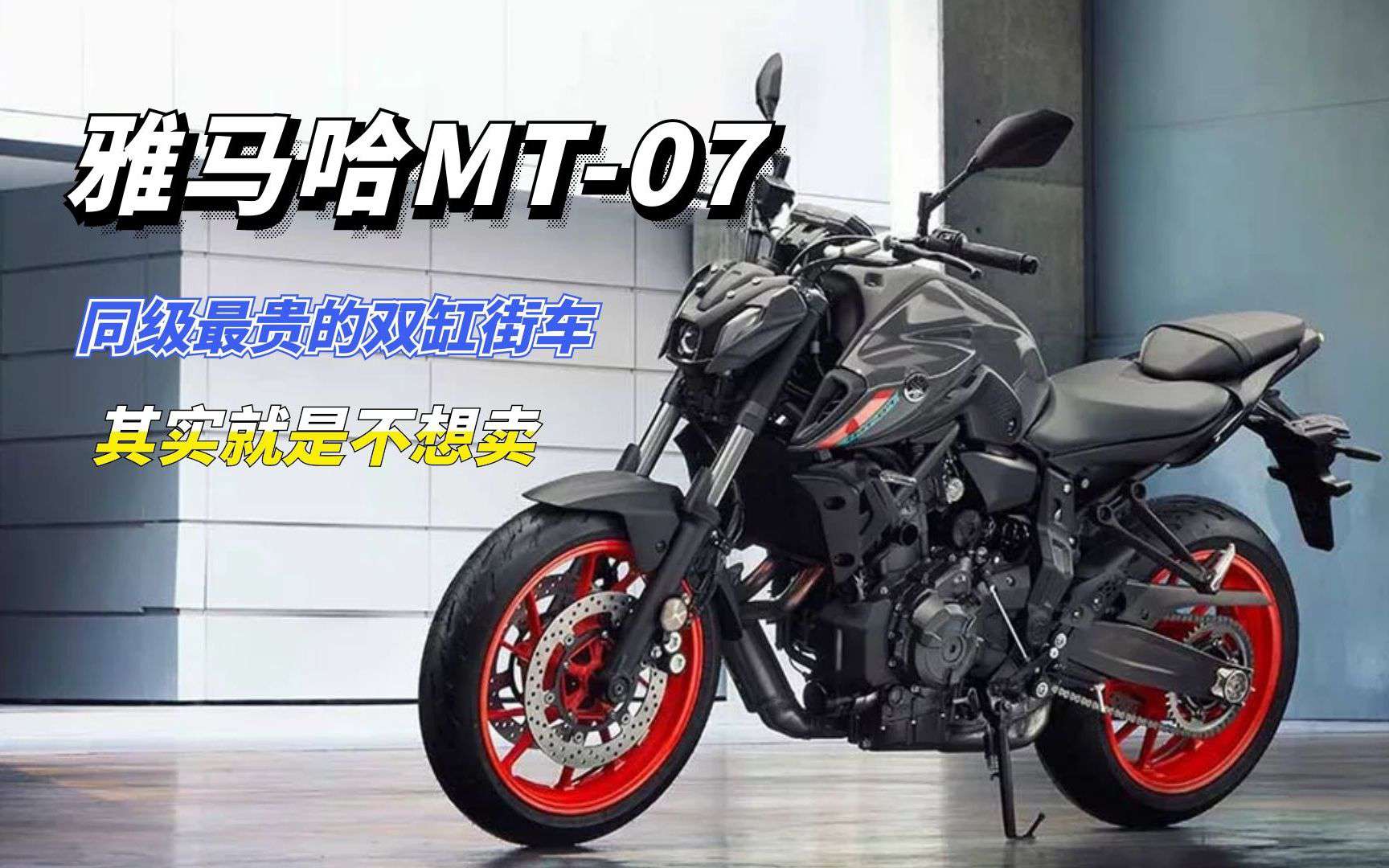 同级最贵进口街车还很难买到 雅马哈MT-07是给MT-09打辅助的吗？