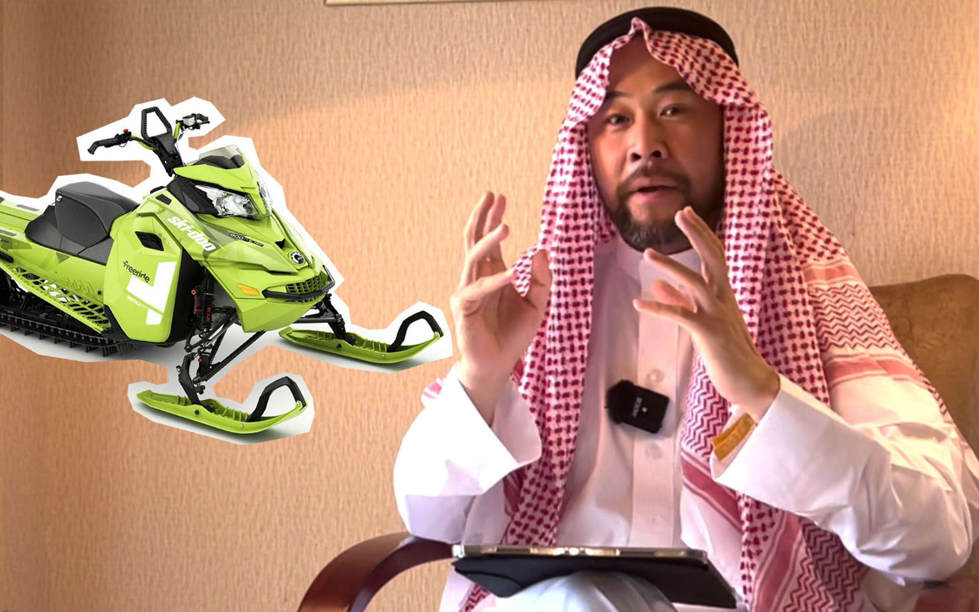 《宏義的摩托》冬奥会上，那些有的没的“赛车”项目