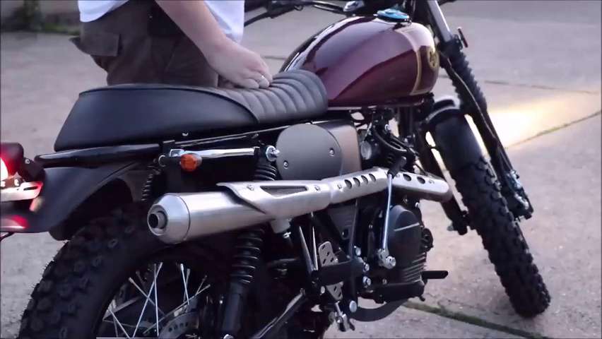精致的125攀爬摩托||AJS'71 desert scrambler短评